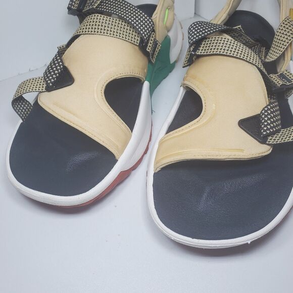 Nike Oneonta Trail Sesame Stadium Green Outdoor Hiking Sandals Sz 12 DJ6604 200 main image 11